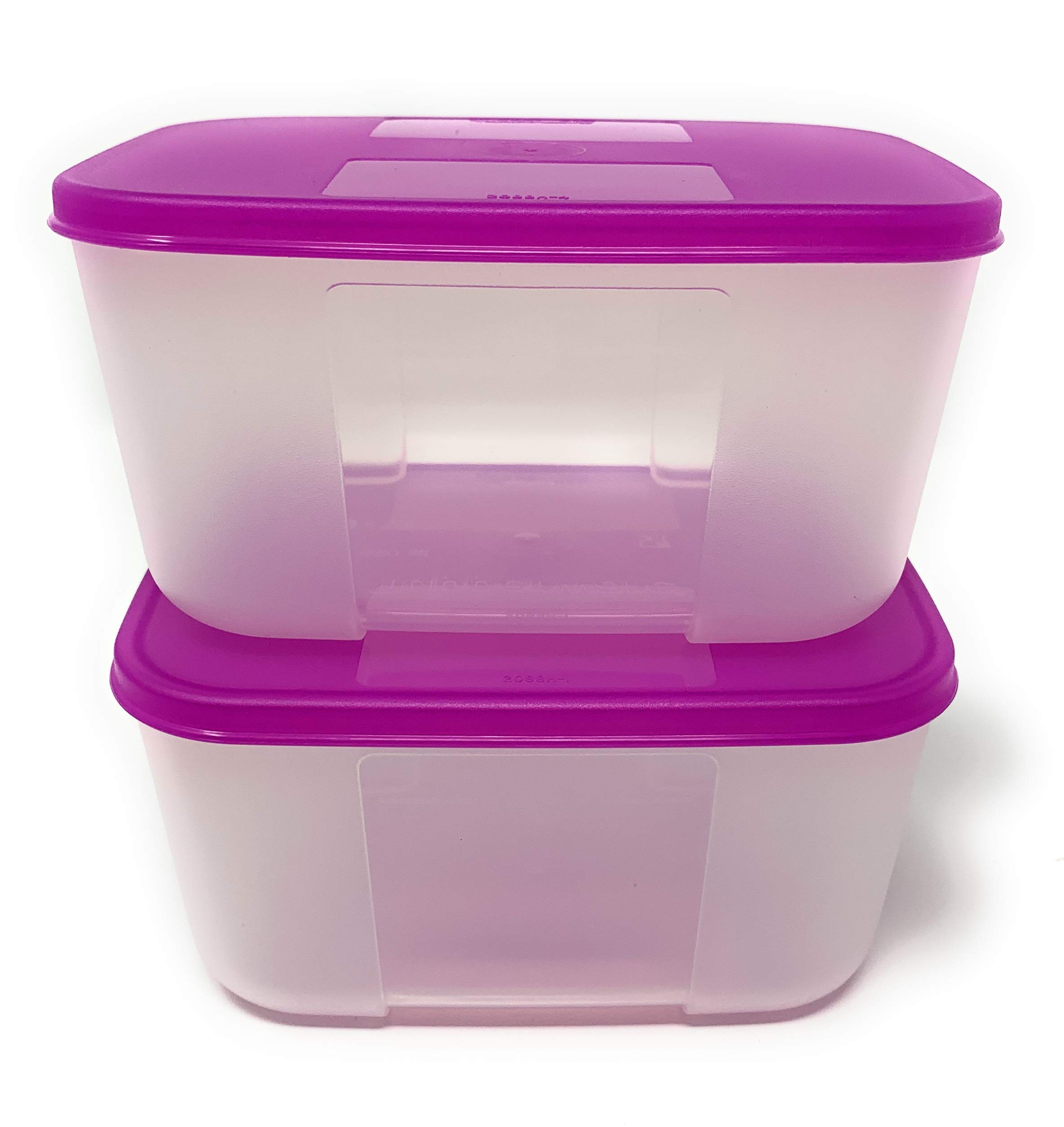 Tupperware Freezer Mate Container Set, 650ml, Set of 2 (Color May